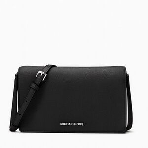 Michael Kors Pebbled Leather Crossbody Bag With Adjustable Strap